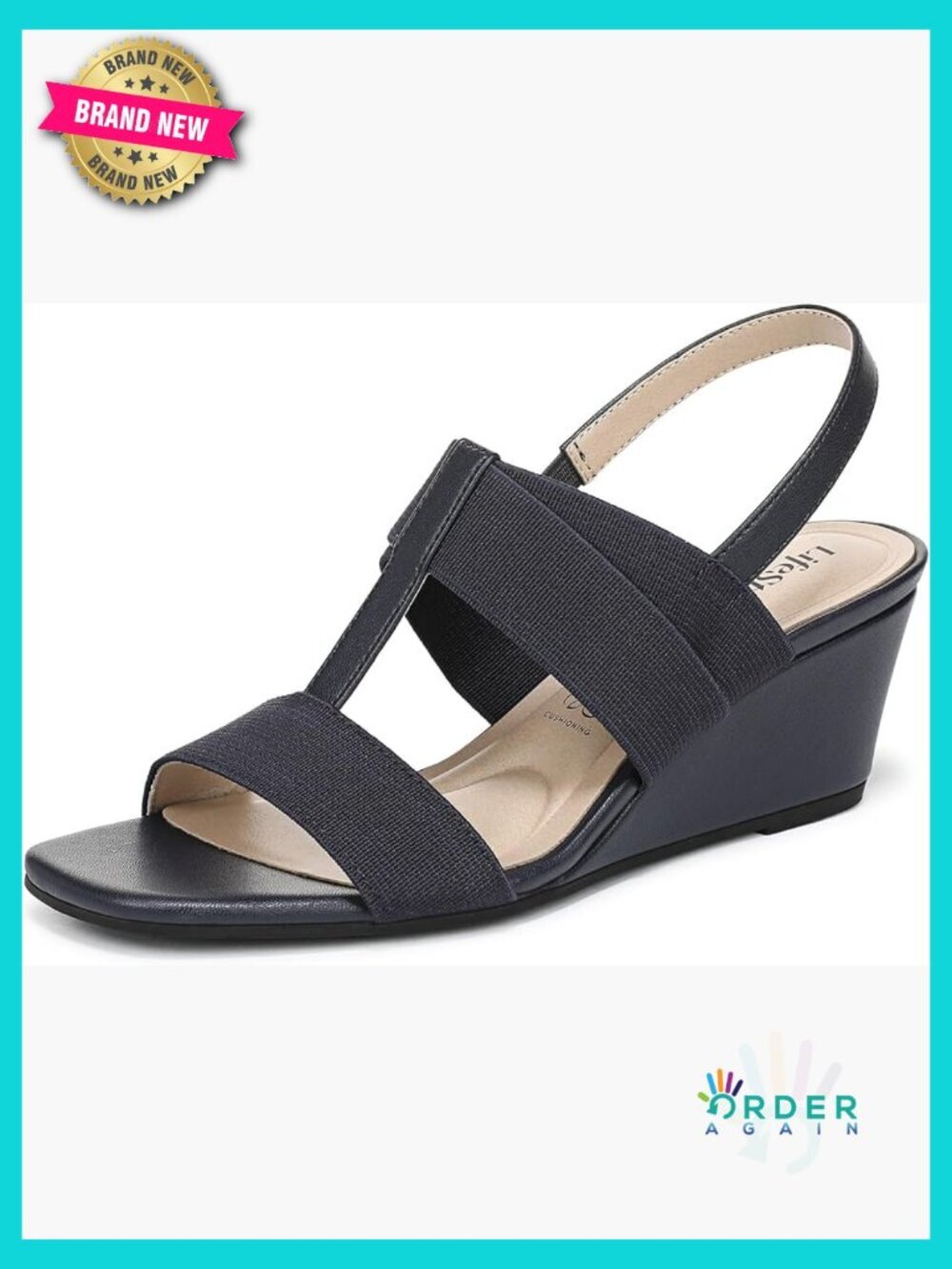 Slingback Wedge Sandals Comfort Open Toe Casual Chic Adjustable Strap